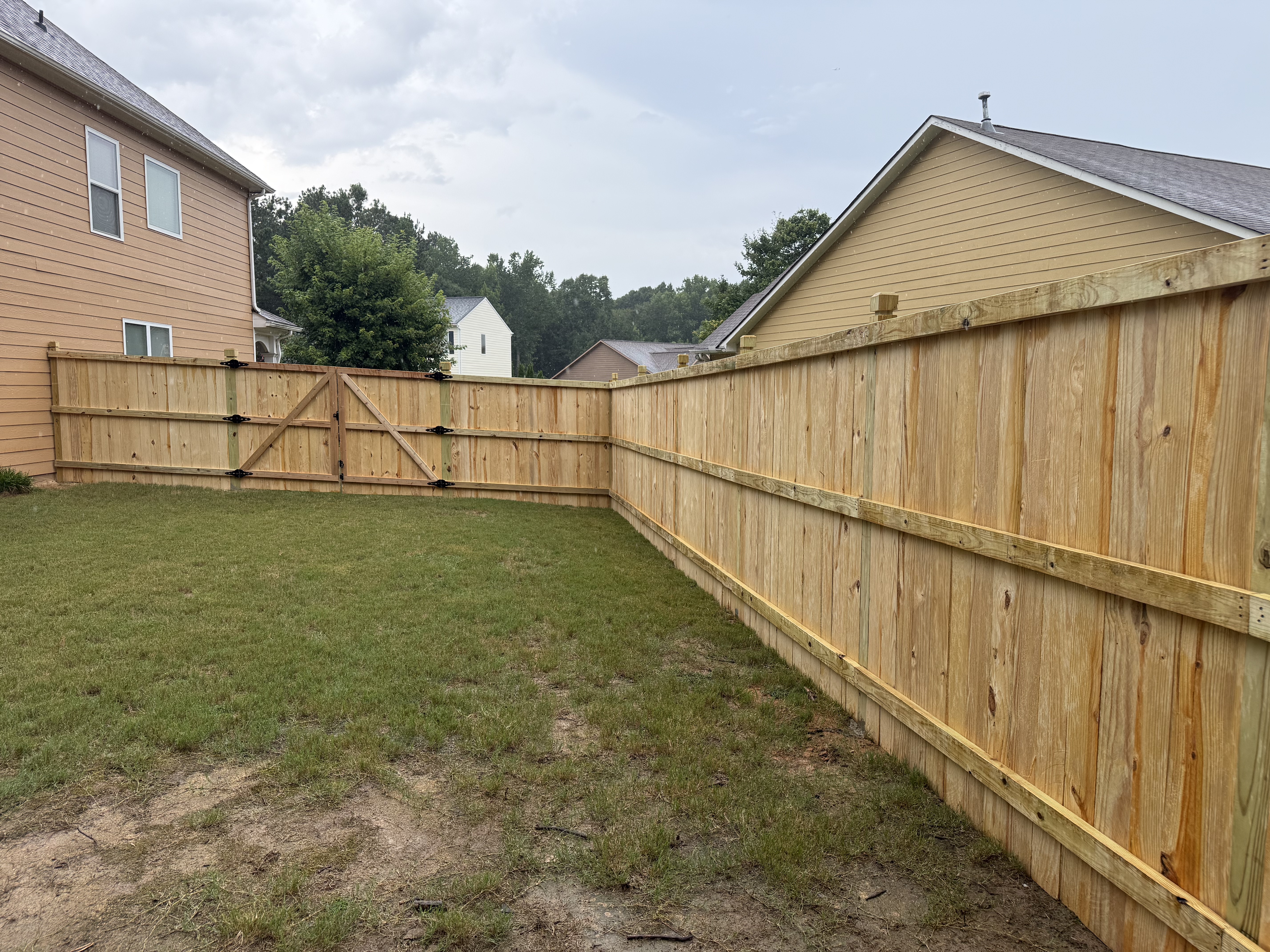Inside Cap Fence
